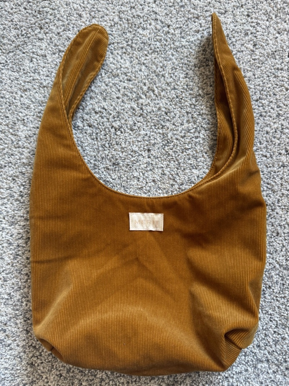 Merit Corduroy Knot-Handle Small Bag - Picture 2 of 3